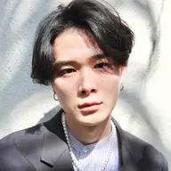 【ミニモ学割】メンズパーマ&メンズカット✨　#センターパートパーマ　#ニュアンスパーマ　#韓国メンズヘア