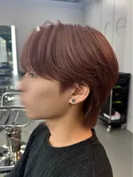【人気フルメニュー⭐️】メンズカット＋韓国風パーマ＋カラー ¥20700