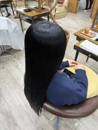 縮毛矯正モデル様⟡.·ミニモ特別価格でご案内します！