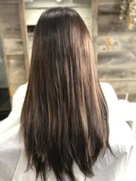 透明感カラー&レミー高級人毛　超音波エクステ50本！￥16400