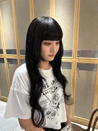 【期間限定価格】🌎寒色カラー🌎髪質改善カラー➕マイクロバブルシャンプー➕トリートメント