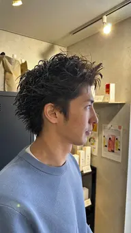 メンズカット➕眉カット➕5分ヘッドスパ