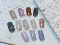 ハンド　マグネット/フラッシュ/ミラー　ワンカラー　オフあり