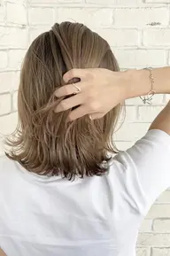 限定🙆‍♀️♥️透明感ダブルカラーカットトリートメント16800円※キレイにブリーチします💕