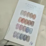 【オフ無し】🫧énoiキラキラフラッシュネイル🫧唯一無二のキラキラ💖