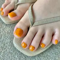 🟠【ご新規様✨FOOT-パラジェル】シンプルカラーコース¥6,000🍋(オフ無ケア込)