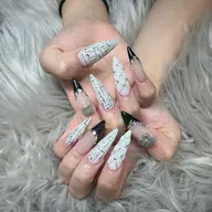 【✨❤️‍🔥ミニモ限定価格❤️‍🔥✨オフ込み】チップスカルプ１０本長さ出し~持ち込みデザインアート１０本コース~