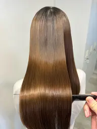 👑大人気👑髪質改善ストレート+ 似合わせカット +質感アップトリートメント✨
