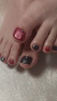 フットネイル ワンカラー