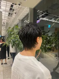 【⭐️新規クーポン⭐️】メンズカット+眉カット+クイックスパ+ReFaマイクロバブル泉