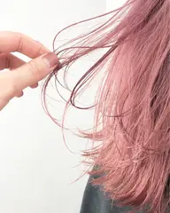 アシスタントレッスンモデル特別価格　ブリーチカラー¥4980