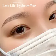 【アイブロウ＆まつ毛】人気menu✨美眉WAXスタイリング＋まつ毛パーマ🕊️💖