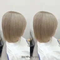 『🍼平日限定🍼』🤍透明感ブリーチリタッチオンカラー🤍ྀི➕保湿トリートメント(髪質改善)