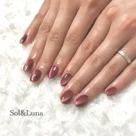 《オフあり》全30色以上から選べる/上品で可愛い/マグネットネイル ¥5000