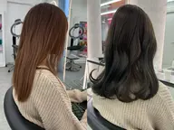 【💙何度でもお得クーポン❢✨】ワンカラー+1stepトリートメント 🌈🦄