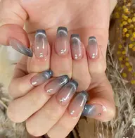 [お気に入りした方限定] 🎀チップ長さだし10本🌻マグネットフレンチ ¥8500