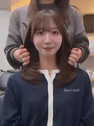 レイヤーカット+CMCトリートメント