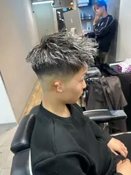 完全イメチェン‼️カット、パーマ、メッシュ