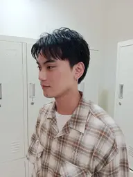 【メンズ】眉カット+ヘアセット.*･ﾟ