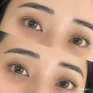 【韓国マスカラパーマ】まつげパーマ×ブラックティント🐈‍⬛マスカラを塗ったような仕上がり🩶