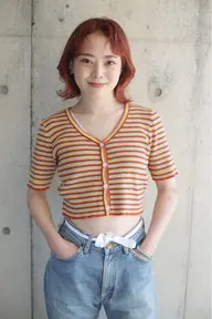 カラー＋進化系髪質改善トリートメント