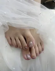 《オフあり》【フット】ワンカラー💖ご新規様オフ無料🉐【ミニモ限定💝大きいパーツ1つ無料】