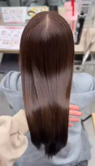 【ブリーチ🆖】ワンカラー👩🏻💞➕髪質改善トリートメント✨🫧
