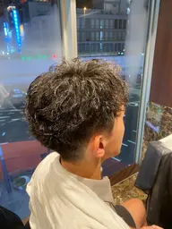 カット➕ロッドパーマ➕シャンプー➕ヘアセット