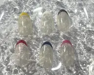 [ハンド]フレンチ※ベースカラー有◎¥8,500 -パラジェル/フィルイン対応可能