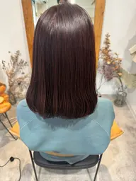 ミニモ学割カット＋髪質改善中性ストレート＋トリートメント