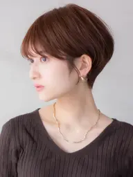 🎀【骨格補正大人可愛い丸みショートカット＋ダメージ補修トリートメント付き✨️】