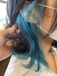 (ポイントブリーチ)インナーカラー