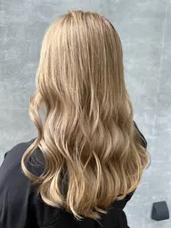 透明感抜群‼️『ダブルカラー』✨（ブリーチあり）（ロング料金➕1000円、スーパーロング➕1500円）