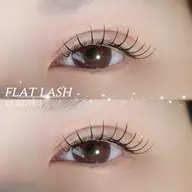 ナチュラルな仕上がり【フラットマットラッシュ100本】6,700円▶︎5,500縁