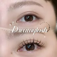 🆕menu✨ドットドリーミーラッシュ《マツエクを装着してからパーマをかける新技術!》束感コーティング仕上げ✨