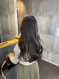 天使の艶カラー➕手触り改善トリートメント