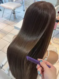 【1回の施術で圧倒的艶🌟】髪質改善カラー🎀💕‪➕カット