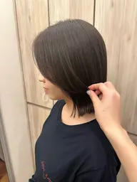 🫧 【平日限定】ダメージレス!ケアカラー(ワンカラー)+カット+オッジィオットトリートメント※女性限定