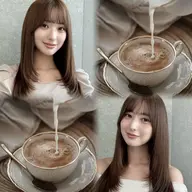 【🩷ᩚ透明感カラー🩷ᩚ‪】カラー＋オージュアトリートメント‪‪💘