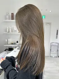 【ブリーチ無し】透明感ダブルカラー🌈+トリートメント付き⭐️