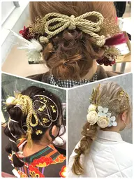 【2027.1.10成人式限定】ヘアセット・ヘアアレンジ ※早朝料金込