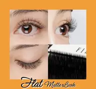 【🐹仕上コーティング込み！🐹】フラットラッシュ上40本付け足し✨