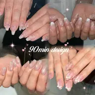 🎼🐈‍⬛人気No.1 🫖🎀 オフ有り⌇﻿お持ち込み90minデザイン⟡.·(丁寧ケア込み)