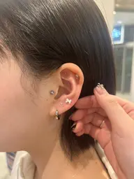 【期間限定】🎀似合わせカット➕耳つぼジュエリー6粒🎀