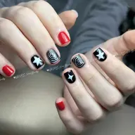 【オフなし】10本シンプルアート➕長さだし