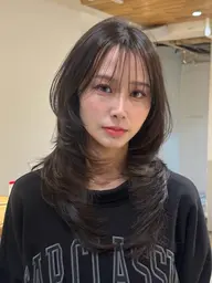 4月限定価格‼️通常料金→半額⭕️カット艶カラープレミアムトリートメント🦢🎀 (ロング、スタイリング料金込)