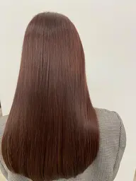 🤩超音波アイロン使用❣️【高濃度ヒアルロン酸カラー＋オリジナルトリートメント付き✨】髪質改善　⚠️土曜日以外⚠️