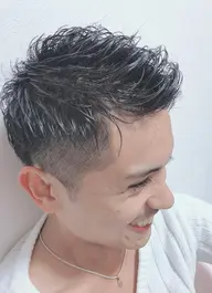 💙メンズカット✂️+頭皮改善炭酸シャンプー+眉カット💙