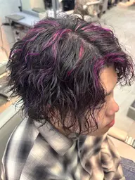 メンズ限定😎📈人気上昇中📈カット💇‍♂️＋メッシュカラー🎨(ブリーチ込)(メッシュ可)