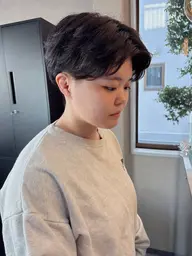 カット＋曲がる縮毛矯正